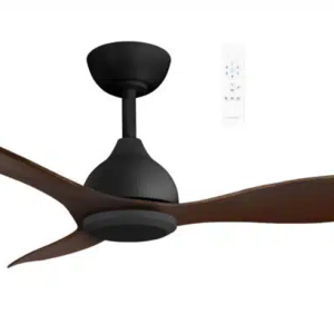 Martec Elite DC 1320mm 3 ABS Blade WIFI & Remote Control Ceiling Fan Only Matt Black/Walnut