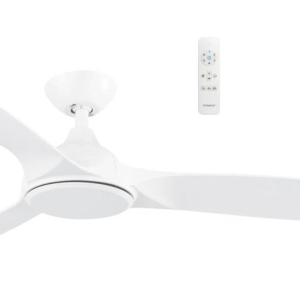 Martec Newport DC 1420mm 3 ABS Blade WIFI & Remote Control Ceiling Fan Only Matt White