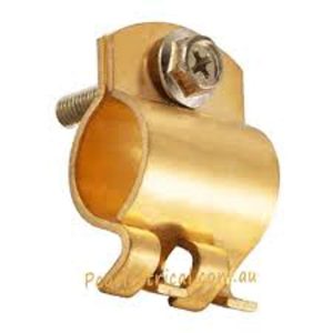 NLS Earth Clamps 12/13mm - Brass