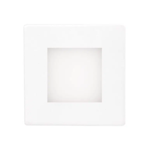 Martec Aspen 3W LED Tricolour IP54 Reccessed Step Light White