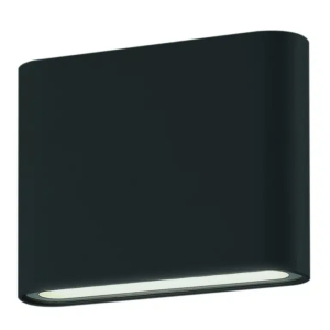 Martec Integra 6W LED Tricolour Wall Exterior Small Matt Black