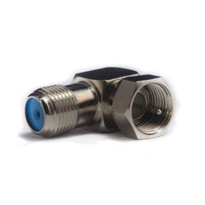 Bitek Hills Antenna  F-Type Female to PAL Male Right Angle Adaptor