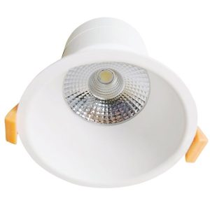 Martec Class II 10w Tricolour Recessed LED Downlight White