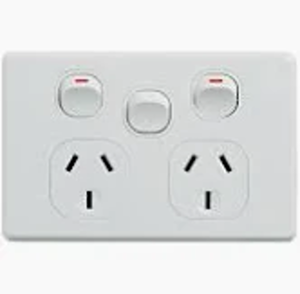 NLS Double Power Point 10A a.c. X-Switch