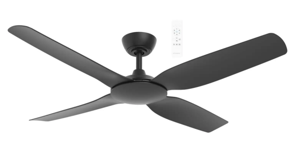 Martec Viper DC 1220mm 4 Blade All ABS WIFI & Remote Control Ceiling Fan Only Matt Black