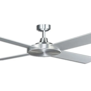 Martec Razor 1320mm 4 Blade Ceiling Fan Only Brushed Aluminium