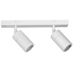 Martec Crest 316 Stainless Steel 2LT GU10 Spot Light IP65 White