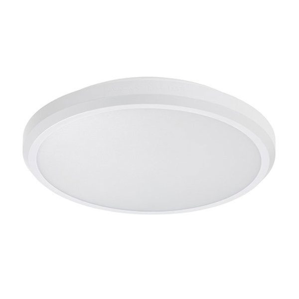 Martec Fino 280mm LED Oyster Light 18w Tricolour White with Sensor
