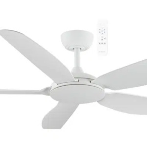 Martec Esprit DC 1320mm 5 ABS Blade WIFI & Remote Control Ceiling Fan Only Matt White