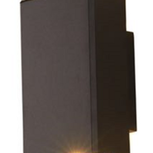 QZAO Black IP65 square Pillar Lights