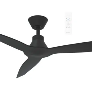Martec Triumph DC 1320mm 3 ABS Blade WIFI & Remote Control Ceiling Fan Only Matt Black