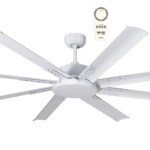 Martec Albatross Mini DC 1650mm 65 8 Blade Remote Control Ceiling Fan White