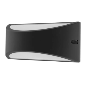 Martec Taurus E27 Flush Wall Exterior Matt Black
