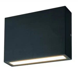 Martec Modus 6W LED Tricolour Wall Exterior Small Matt Black
