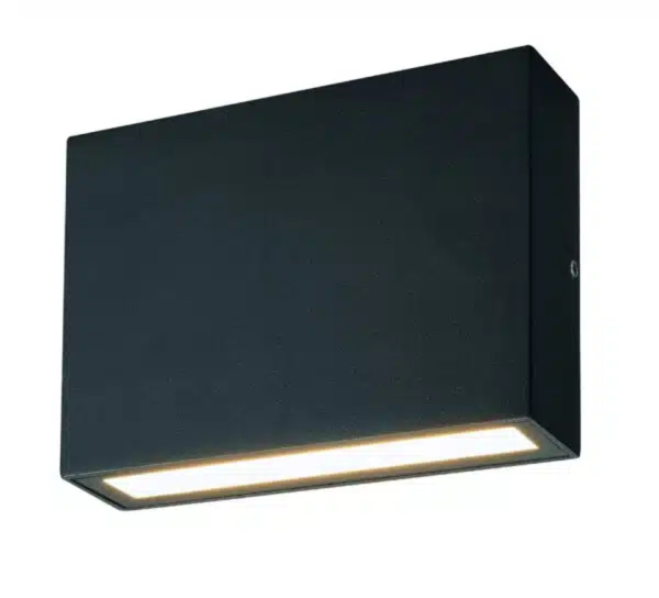 Martec Modus 6W LED Tricolour Wall Exterior Small Matt Black
