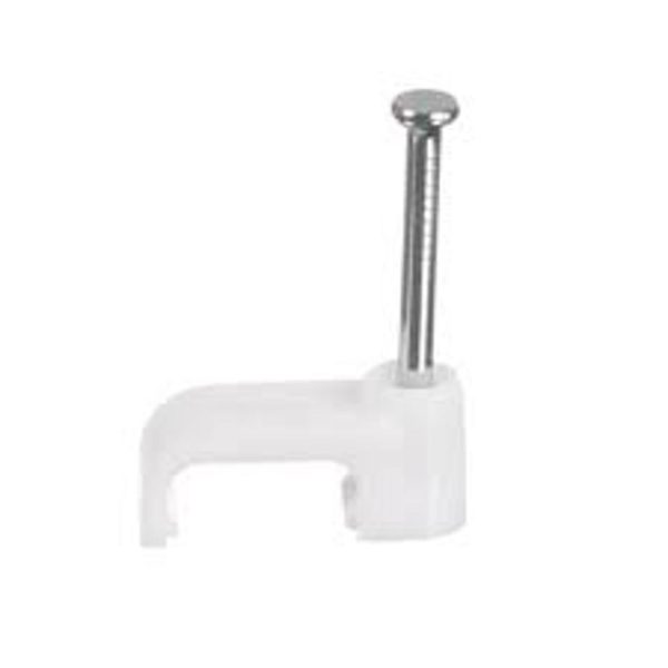 NLS Flat Cable Clips 14mm for 4mm Twin & Earth Cable