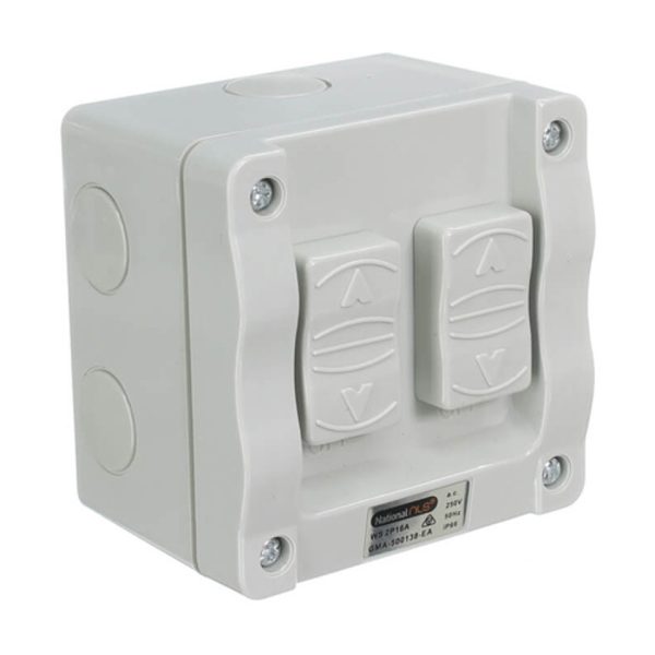 NLS Double weather proof Switch 16A