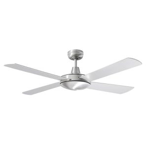 Martec Lifestyle 1320mm 4 Blade Ceiling Fan Only Brushed Aluminium