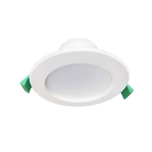 Martec Niko 9w Recessed Tricolour LED Integrated Downlight Matt White