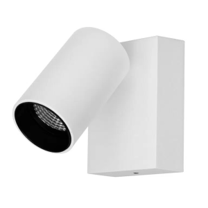 Martec Capri LED Single Spot 9W Tricolour IP65 Exterior White