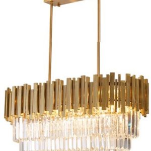 QZAO Gold Chandelier QL-9018/387*867
