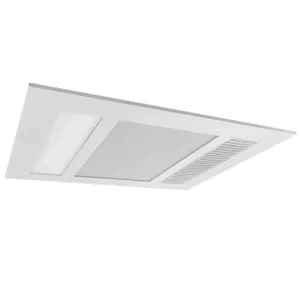 Martec Phoenix Mini 1000w Halogen 3 in 1 Bathroom Heater & High Extraction Exhaust Fan with Tricolour LED Light Panel White