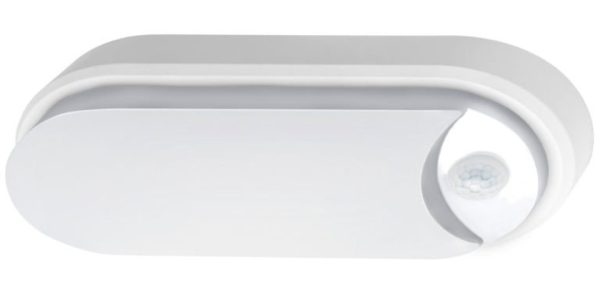 Martec Cove LED Oval Bunker Light 15w Tricolour W/ PIR sensor