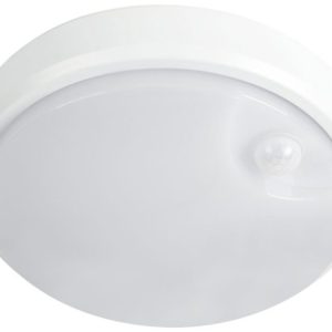 Martec Cove 210mm LED Round Bunker Light 15w Tricolour W/ PIR Sensor