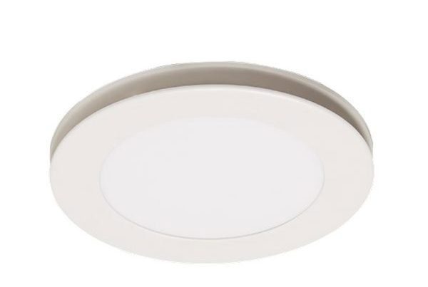 Martec Flow Round 300mm Exhaust Fan & 12w Tricolour LED Light White