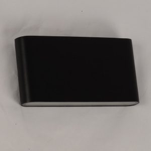 QZAO 12W Black IP45 Square Wall Lights