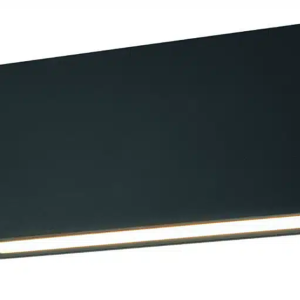 Martec Modus 10W LED Tricolour Wall Exterior Medium Matt Black