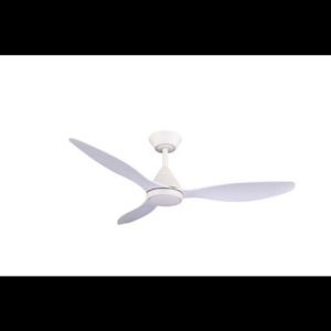 3A D.C Remote 3 Blade fan WH with Light