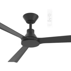 Martec Riviera DC 1320mm 3 ABS Blade WIFI & Remote Control Ceiling Fan Only Matt Black