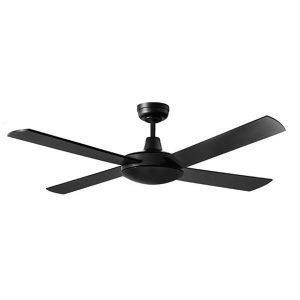 Martec Lifestyle 1320mm 4 Blade Ceiling Fan Only Matt Black