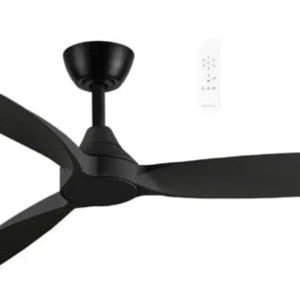 Martec Seaforth DC 1320mm 3 ABS Blade WIFI & Remote Control Ceiling Fan Only Matt Black