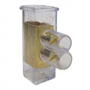Repelec SCREW CONNECTOR, 140A, CLEAR DOUBLE, 2 x 35mm (8) JAR