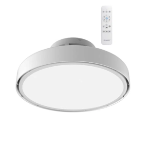 Martec Fantom DC 480mm Bladeless WIFI & Remote Control Ceiling Fan with Variable Dim 40w CCT LED Light White