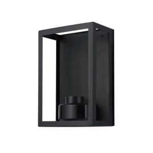 Martec Vancouver E27 Flush Wall Exterior Small Matt Black