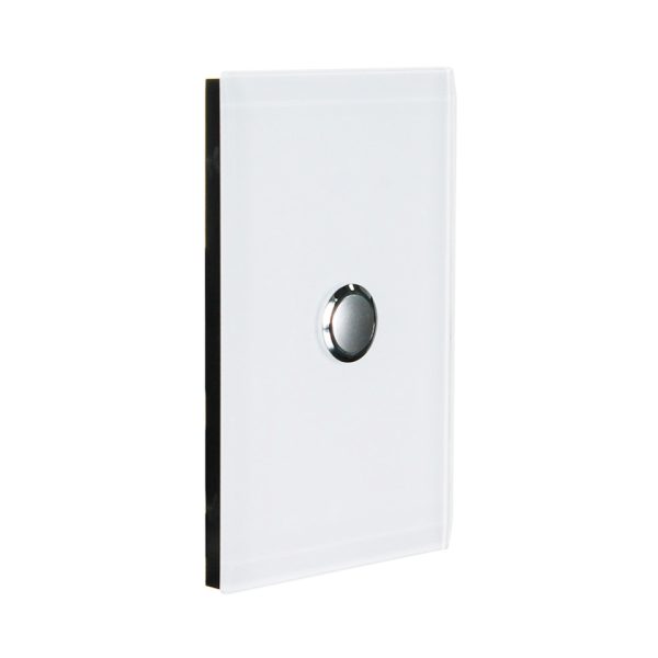 QZAO 1 Gang Glass Plate Switch with LED Indicator