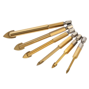 TILE & GLASS SPADE BIT HEX SHANK 8mm