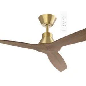 Martec Triumph DC 1320mm 3 ABS Blade WIFI & Remote Control Ceiling Fan Only Ant Bronze/Walnut