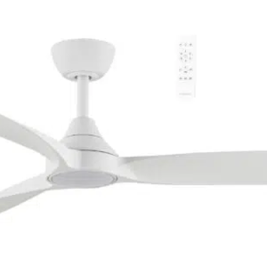 Martec Seaforth DC 1420mm 3 ABS Blade WIFI & Remote Control Ceiling Fan with Variable Dim 15w CCT LED Light Matt White