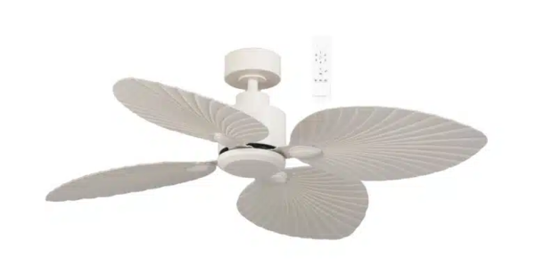 Martec Kingston DC 1260mm 4 ABS Blade WIFI Remote Control Ceiling Fan Only Matt White