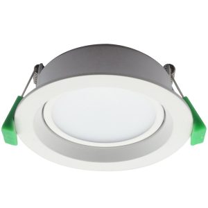Martec Arte Gimble 10w Tricolour LED Downlight White