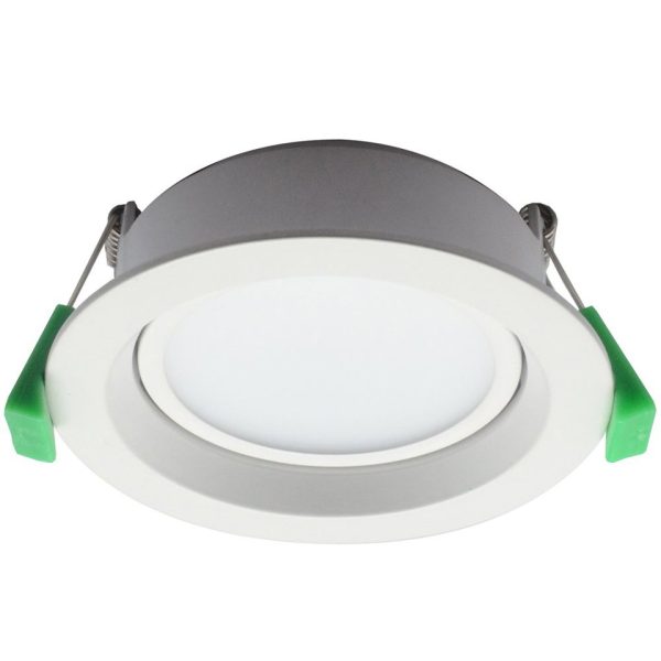 Martec Arte Gimble 10w Tricolour LED Downlight White