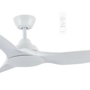 Martec Impact DC 1320mm 3 ABS Blade WIFI & Remote Control Ceiling Fan Only Matt White