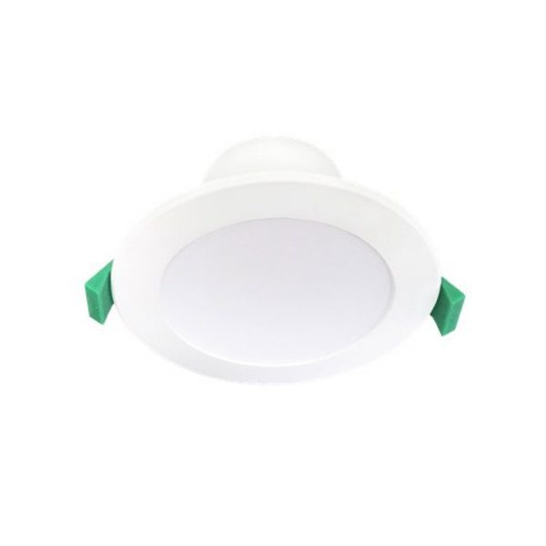 Martec Vito 9w Flat Tricolour LED Integrated Downlight Matt White
