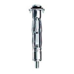 Lexem HOLLOW WALL ANCHOR BRIGHT ZINC PLATED WALL THICKNESS 10mm-16mm 100PCS/JAR