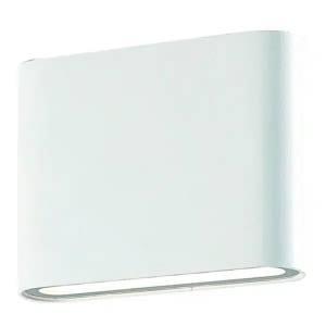 Martec Integra 6W LED Tricolour Wall Exterior Small White