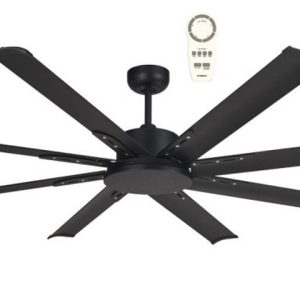 Martec 
Albatross Mini DC 1650mm 65 8 Blade Remote Control Ceiling Fan Matt Black